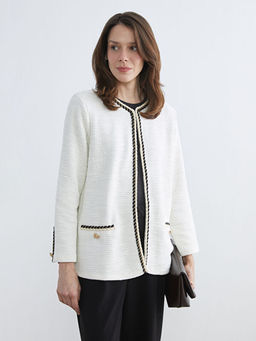 Bisiklet Yaka Dokulu Kad?n H?rka