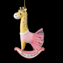 АКЦИЯ Цена за 12 шт. Украшение ErichKrause Decor Жирафик Girls 12см