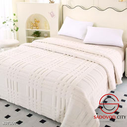 Плед на кровать мягкий