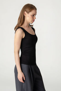 Арт.3801/5 Майка женская 44-48 (3 шт) Цвет:черный - Калинка фото 4