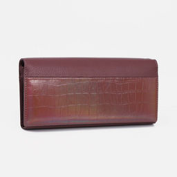 Кошелёк на магнитах, цвет тёмно-розовый