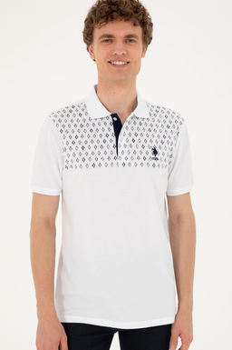 U. S. Polo Assn / Мужская белая футболка - U.s. polo assn фото 3