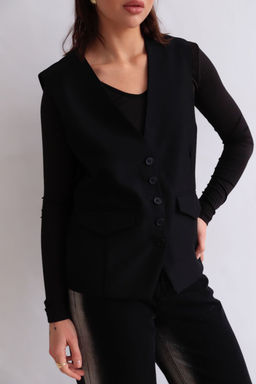 Martichelli Жилет чёрный  фото 8