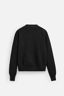 TEXTURED COTTON CARDIGAN - Zara фото 8