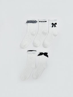 K?z ?ocuk Soket ?orap 5li