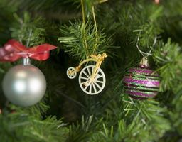 Елочная игрушка - Ретро Велосипед 290-3 Classic