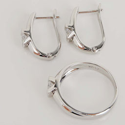 XUPING Кольцо/Серьги с английским замком арт. 28 0255 (id 280299) - Rada фото 2