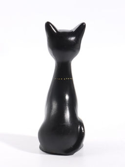Фигурка "Кошка-Нефертити" 6,5х18 см, чёрный