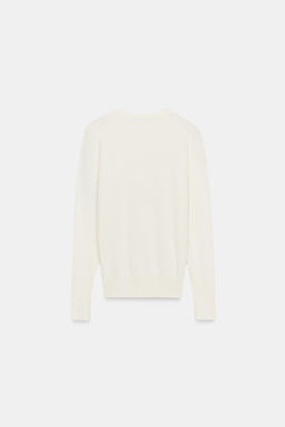 JERSEY B?SICO PUNTO LISO / Crudo - Zara фото 3