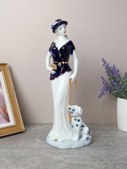 Статуэтка Дама с собачкой 32 см / XH:136 /уп 24/ - Галеонтрейд фото 7