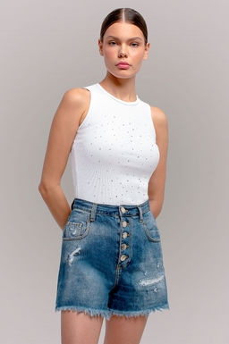 Арт.3204/1 Майка женская 42-52 (6 шт) Цвет:белый