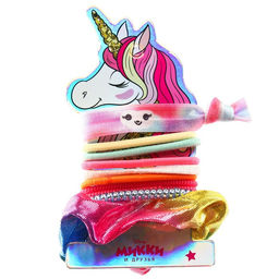 Резинки для волос «Рог», 10 шт., Минни и Единорог