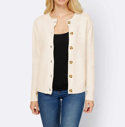 Кардиган, цвета шампанского - Linea tesini фото 3