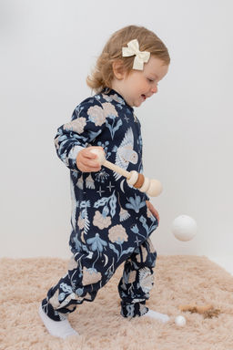 КР 6483/индиго,волшебные совы к419, комбинезон - Crockid фото 2