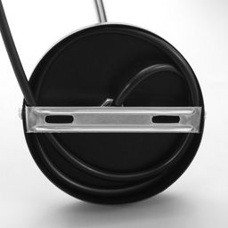 Светильник «Капля» Е27 40 Вт черный 17×17×100 см