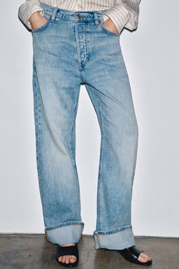 ZW COLLECTION BAGGY LOW-RISE JEANS - Zara фото 9