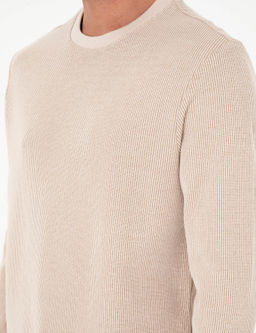 Bej Regular Fit Sweatshirt - Pierre cardin фото 7