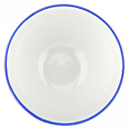 Пиала фарфоровая Озеро 2 вариант 350мл, д12,1см, h6,4см, дно д5,6см, отводка краской (Россия) - Домашняя мода фото 2