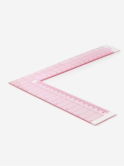 Цена за 3 шт. Линейка для кроя и шитья, 21.5×21.5 см