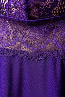 Комбинация и стринги Candy Girl Nevaeh фиолетовые, XL  фото 5