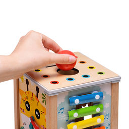 Бизиборд-Куб развивающий "Любимая ферма"