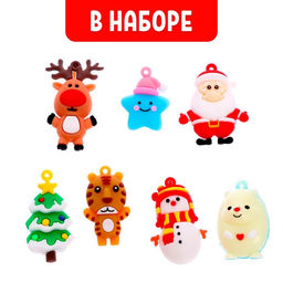 Тактильное лото «Новогодние прятки», 3+