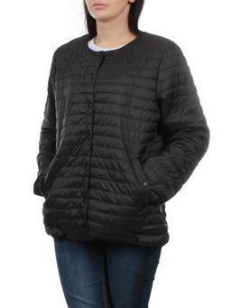 K-527 BLACK Куртка демисезонная стеганая женская (70 гр. холлофайбер) - Fashion фото 5