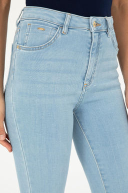 Женские голубые джинсовые брюки Неожиданная скидка в корзине - U.s. polo assn фото 5