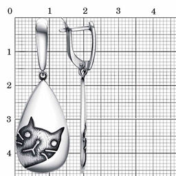 СЕРЬГИ 34015504 - Красная пресня фото 2