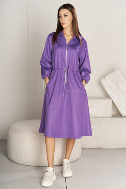 Платье 4635 фиолетовый - Fantazia mod фото 2