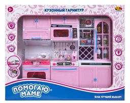 Помогаю Маме. Кухонный гарнитур в наборе с аксессуарами, пластик - Abtoys фото 3