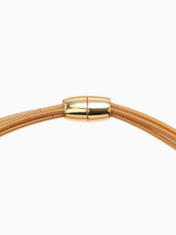 Набор 2 предмета: колье, браслет Бусина на нитях, цвет золото