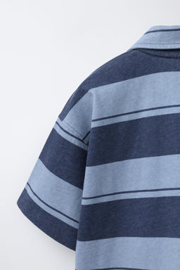 STRIPED SWEATSHIRT POLO SHIRT - Zara фото 4