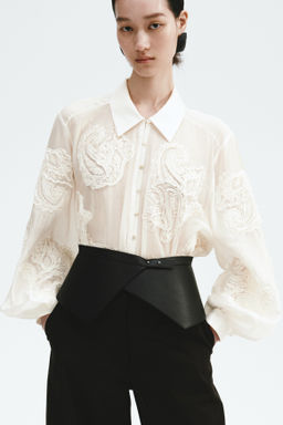 Blusa bordada - H&m фото 4