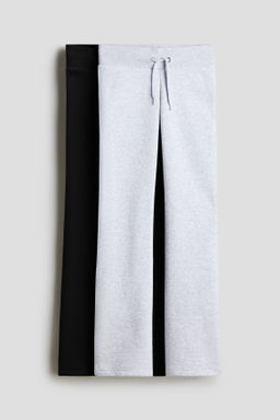 Pack de 2 joggers acampanados en tejido sudadera - H&m фото 2