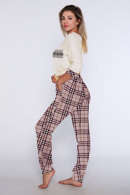 Женский домашний костюм с брюками 66