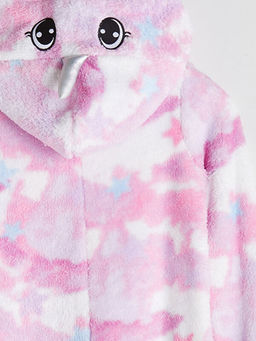 Kap??onlu Pel?? K?z ?ocuk Uyku Tulumu