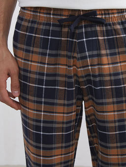 Standart Kal?p Ekose Erkek Pijama Alt