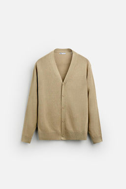 LINEN - VISCOSE CARDIGAN - Zara фото 6