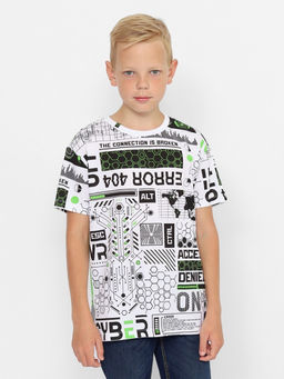 CRB wear/CWJB 63720-36-388 Футболка для мальчика,лайм/Ex.Cherubino