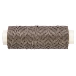 Промысел Нитки вощёные, плоские LC-001 для кожи 0.8 мм 25 м № 007 серый