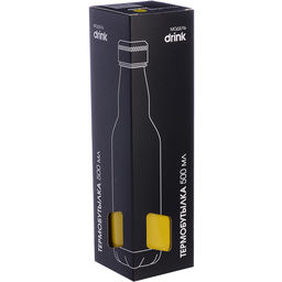 77020-5 Термобутылка 500мл. Drink, желтая (х20) - Mayer&boch фото 3