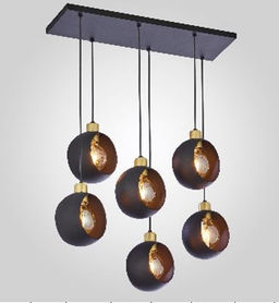 Люстра Подвес PP-000521-6BK