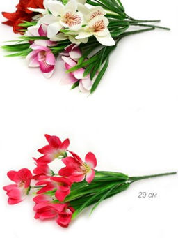 Цветок искусственный 29 см / WH-6 /уп 2/1200/ - Галеонтрейд фото 5