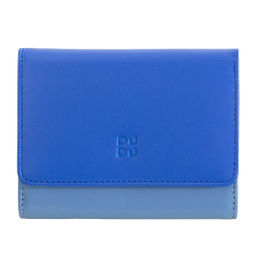 Итальянский кожаный кошелек DuDu серии Pemba | васильковый - Dudubags фото 3