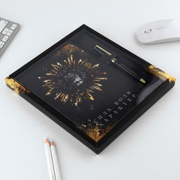 Набор ежедневник А5, 80 л в твердой обложке и ручка «23 февраля: Сила, воля, характер»