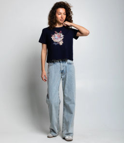 Футболка #КТ511 (5), тёмно-синий - Dommod фото 4