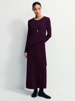 Джемпер из вискозы с асимметрией / Zarina