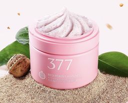 Натуральный осветляющий скраб для тела с гранатам и частицами ореха 300 гр.