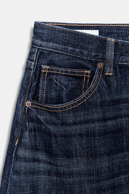 JEANS TRF BARREL FOLDED TIRO MEDIO / ?ndigo oscuro - Zara фото 10